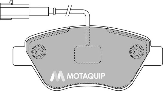 Motaquip LVXL1383 - Тормозные колодки, дисковые, комплект autosila-amz.com