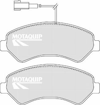 Motaquip LVXL1339 - Тормозные колодки, дисковые, комплект autosila-amz.com