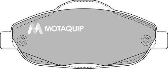Motaquip LVXL1333 - Тормозные колодки, дисковые, комплект autosila-amz.com