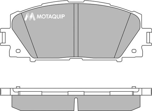 Motaquip LVXL1325 - Тормозные колодки, дисковые, комплект autosila-amz.com