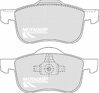 Motaquip LVXL1326 - Тормозные колодки, дисковые, комплект autosila-amz.com