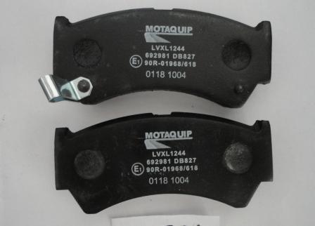 Motaquip LVXL1244 - Тормозные колодки, дисковые, комплект autosila-amz.com