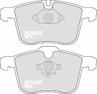 Motaquip LVXL1252 - Тормозные колодки, дисковые, комплект autosila-amz.com