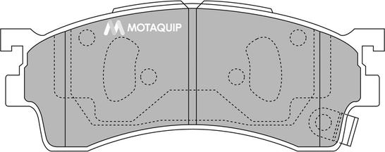 Motaquip LVXL1209 - Тормозные колодки, дисковые, комплект autosila-amz.com