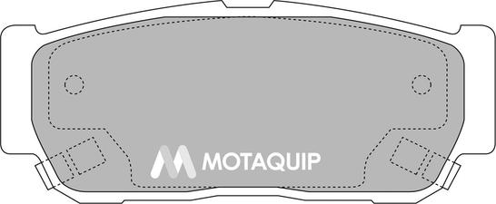 Motaquip LVXL1203 - Тормозные колодки, дисковые, комплект autosila-amz.com