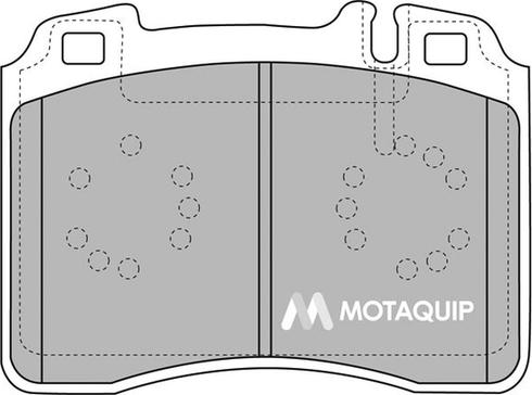 Motaquip LVXL121 - Тормозные колодки, дисковые, комплект autosila-amz.com