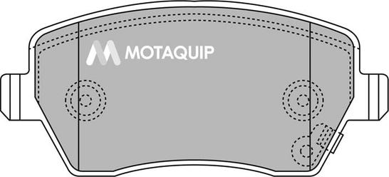 Motaquip LVXL1281 - Тормозные колодки, дисковые, комплект autosila-amz.com