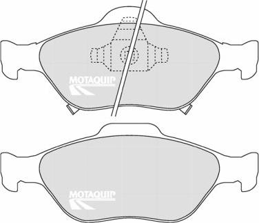 Motaquip LVXL1282 - Тормозные колодки, дисковые, комплект autosila-amz.com