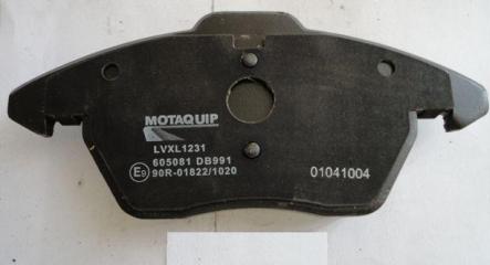 Motaquip LVXL1231 - Тормозные колодки, дисковые, комплект autosila-amz.com