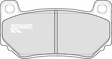 Motaquip LVXL1221 - Тормозные колодки, дисковые, комплект autosila-amz.com