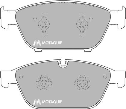 Motaquip LVXL1709 - Тормозные колодки, дисковые, комплект autosila-amz.com