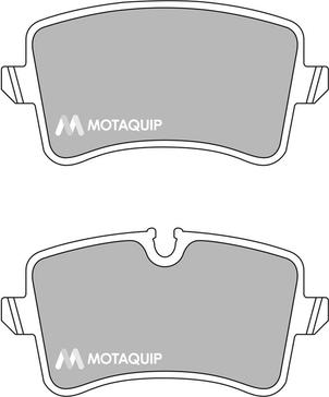 Motaquip LVXL1707 - Тормозные колодки, дисковые, комплект autosila-amz.com