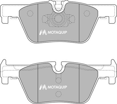 Motaquip LVXL1731 - Тормозные колодки, дисковые, комплект autosila-amz.com