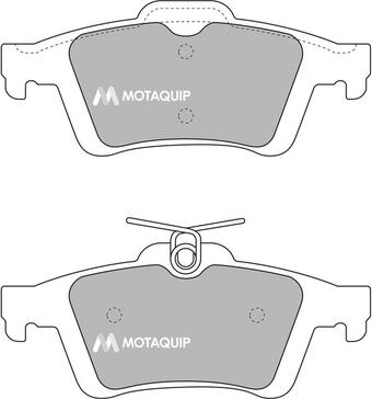 Motaquip LVXL1720 - Тормозные колодки, дисковые, комплект autosila-amz.com