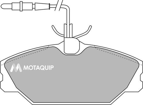 Motaquip LVXL847 - Тормозные колодки, дисковые, комплект autosila-amz.com