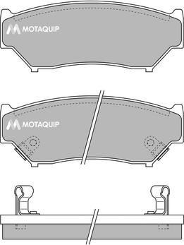 Motaquip LVXL853 - Тормозные колодки, дисковые, комплект autosila-amz.com
