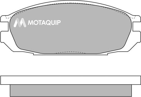 Motaquip LVXL800 - Тормозные колодки, дисковые, комплект autosila-amz.com