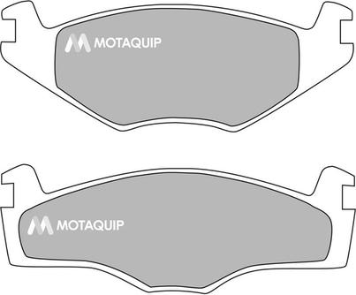 Motaquip LVXL393 - Тормозные колодки, дисковые, комплект autosila-amz.com