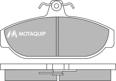 Motaquip LVXL369 - Тормозные колодки, дисковые, комплект autosila-amz.com