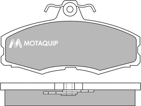 Motaquip LVXL306 - Тормозные колодки, дисковые, комплект autosila-amz.com