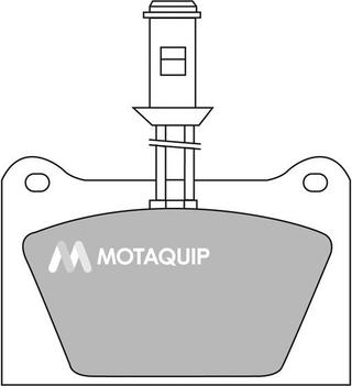 Motaquip LVXL382 - Тормозные колодки, дисковые, комплект autosila-amz.com