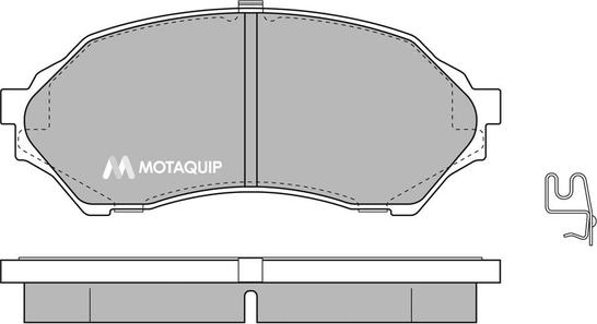 Motaquip LVXL338 - Тормозные колодки, дисковые, комплект autosila-amz.com