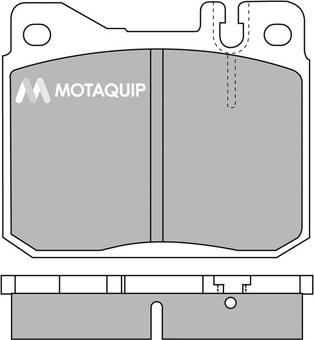 Motaquip LVXL372 - Тормозные колодки, дисковые, комплект autosila-amz.com