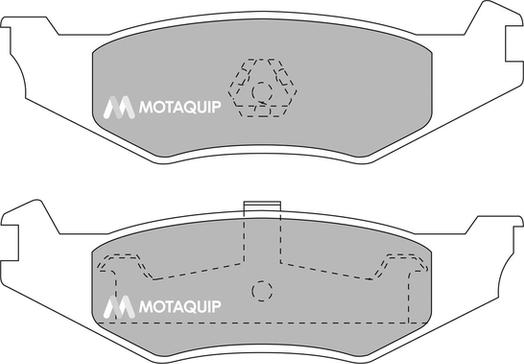 Motaquip LVXL242 - Тормозные колодки, дисковые, комплект autosila-amz.com