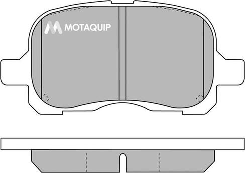 Motaquip LVXL209 - Тормозные колодки, дисковые, комплект autosila-amz.com
