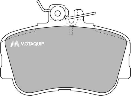Motaquip LVXL717 - Тормозные колодки, дисковые, комплект autosila-amz.com