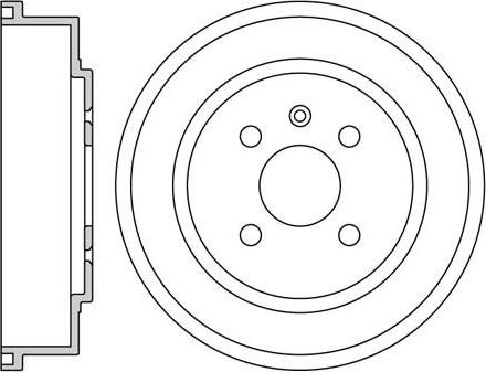 Motaquip VBD22 - Тормозной барабан autosila-amz.com