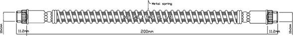 Motaquip VBH819 - Тормозной шланг autosila-amz.com