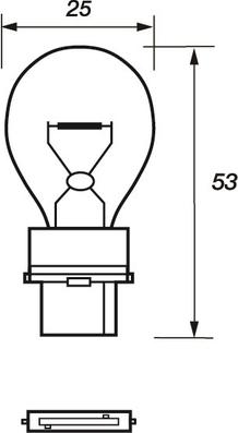 Motaquip VBU3156 - Лампа накаливания, фонарь указателя поворота autosila-amz.com