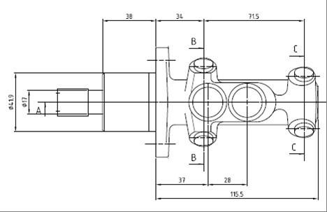 Motaquip VMC114 - Главный тормозной цилиндр autosila-amz.com