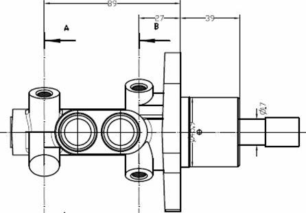 Motaquip VMC237 - Главный тормозной цилиндр autosila-amz.com