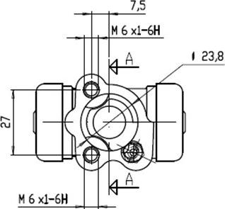 Motaquip VWC509 - Колесный тормозной цилиндр autosila-amz.com