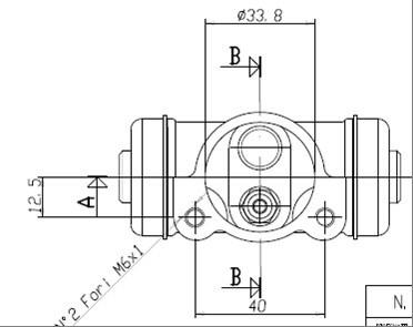 Motaquip VWC655 - Колесный тормозной цилиндр autosila-amz.com