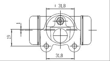 Motaquip VWC669 - Колесный тормозной цилиндр autosila-amz.com