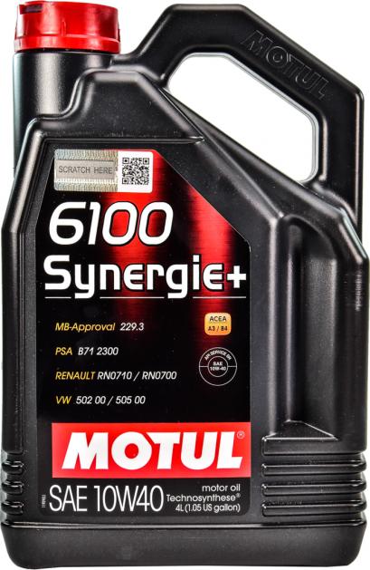Motul 6100SYNERGIE10W401L - Моторное масло autosila-amz.com