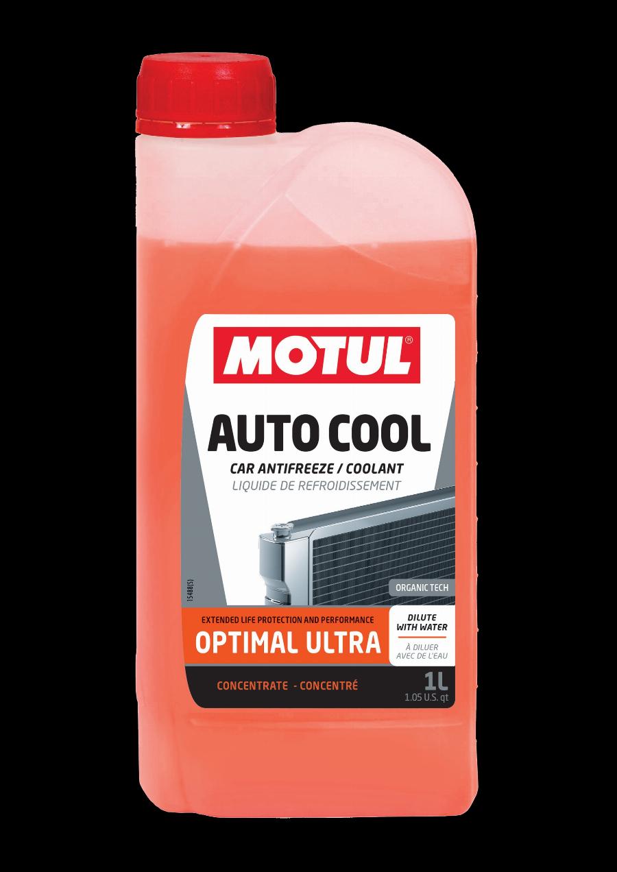 Motul 109117 - Motul AUTO COOL OPTIMAL ULTRA (1L) антифриз! оранжевый -41C, флуоресцентный концентрат, G12,G12+\ autosila-amz.com