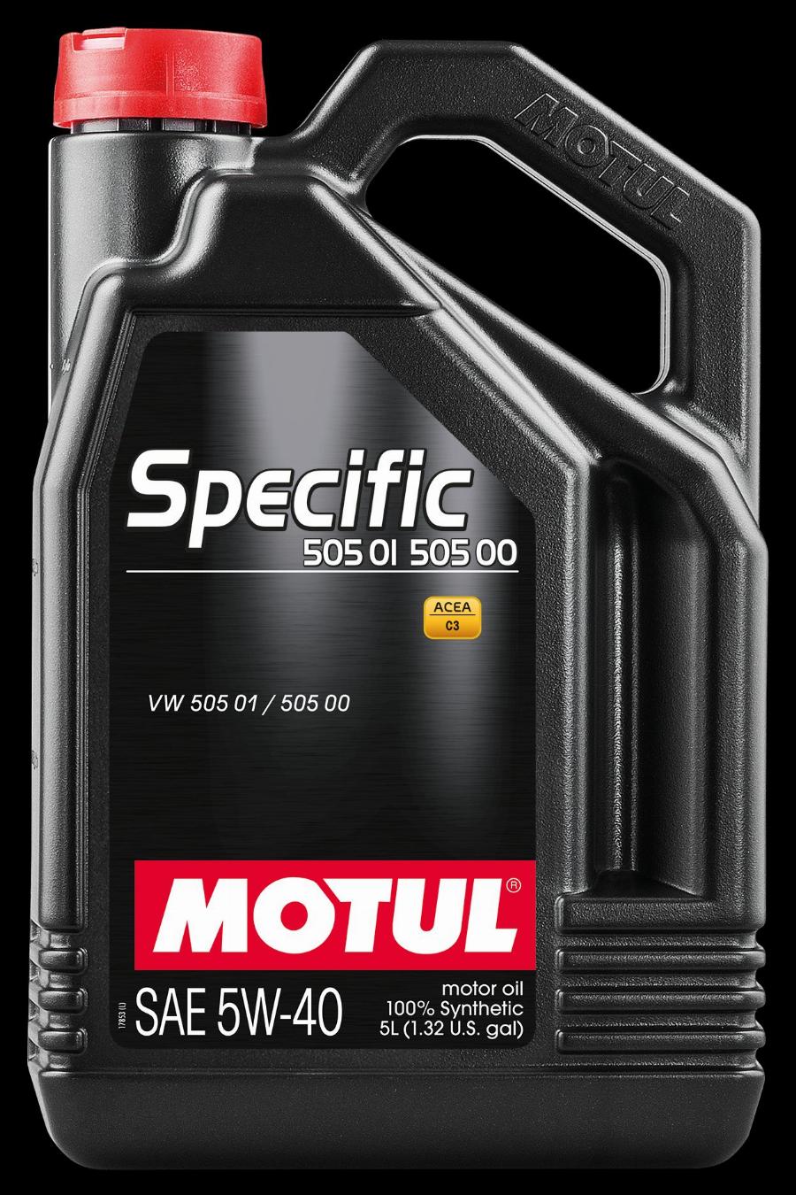 Motul 101575 - Масло моторное 5W40 MOTUL 5л синтетика Specific VAG 502.00/505.00/505.01 A3/B3 autosila-amz.com