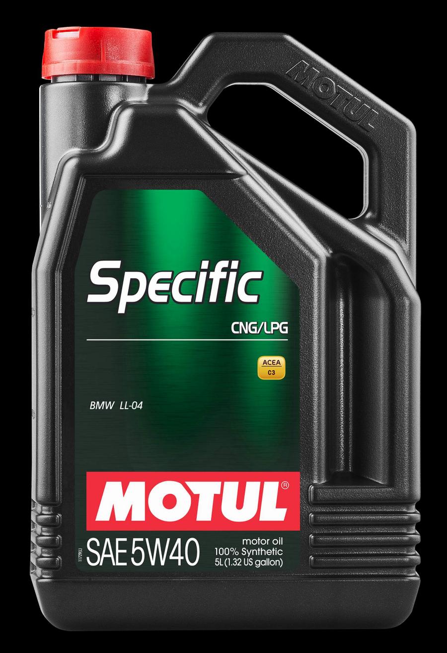 Motul 101719 - MOTUL 5W40 (5L) SPECIFIC CNG/LPG МАСЛО МОТОРНОЕ\ACEA C3 API SM/CF BMW LL-04(100% СИНТ.) autosila-amz.com