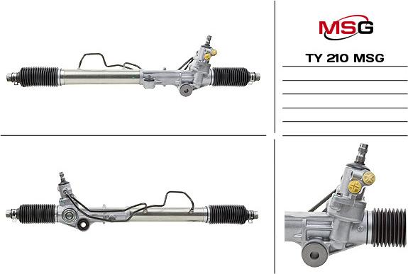 MSG TY 210 - Рулевой механизм, рейка autosila-amz.com