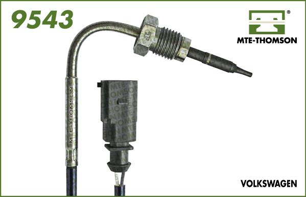 MTE-Thomson 9543 - Датчик, температура выхлопных газов autosila-amz.com