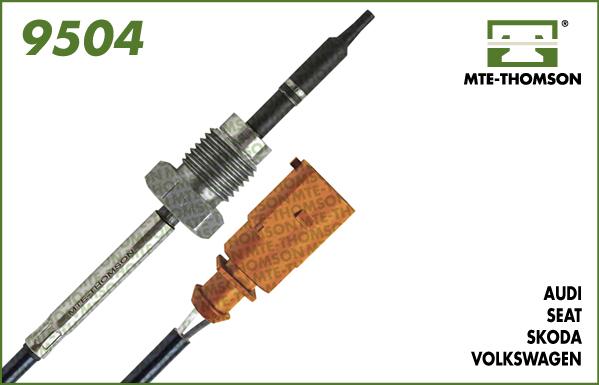 MTE-Thomson 9504 - Датчик, температура выхлопных газов autosila-amz.com