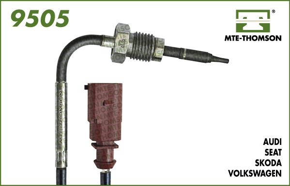 MTE-Thomson 9505 - Датчик, температура выхлопных газов autosila-amz.com