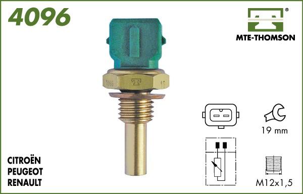 MTE-Thomson 4096 - Датчик, температура охлаждающей жидкости autosila-amz.com