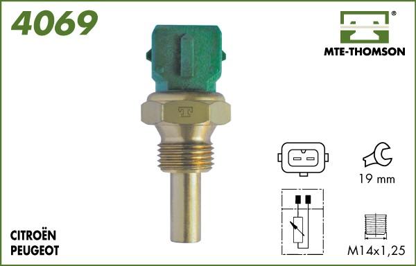 MTE-Thomson 4069 - Датчик, температура охлаждающей жидкости autosila-amz.com