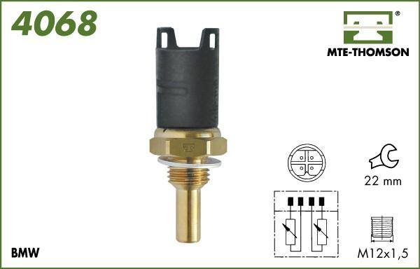 MTE-Thomson 4068 - Датчик, температура охлаждающей жидкости autosila-amz.com