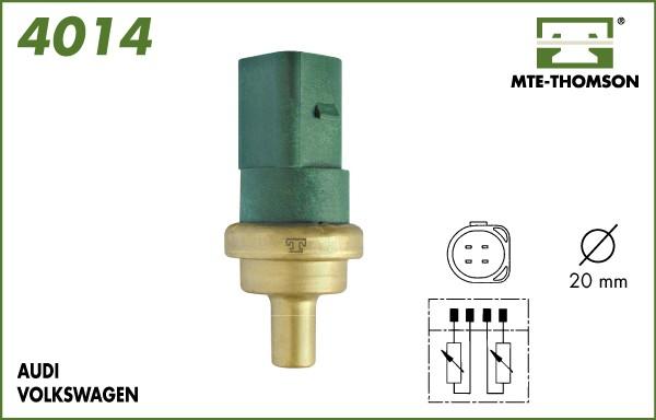 MTE-Thomson 4014 - Датчик, температура охлаждающей жидкости autosila-amz.com